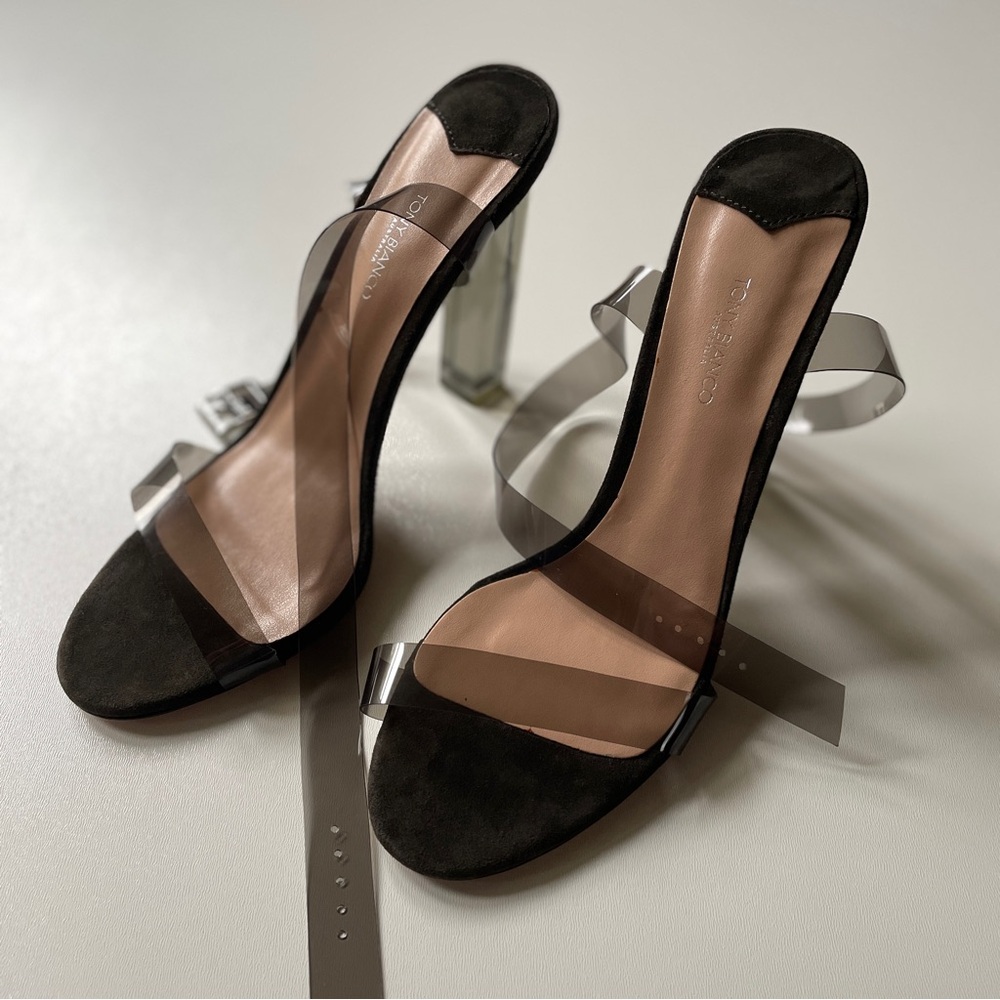 Tony Bianco Grey Kiki Heels